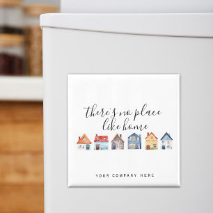 Personalisierte trendy Houses Real Anwesen Promo Magnet