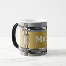 Personalisierte Trommel Morphing-Tasse Verwandlungstasse