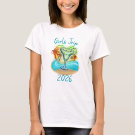 Personalisierte Tropeninsel T-Shirt