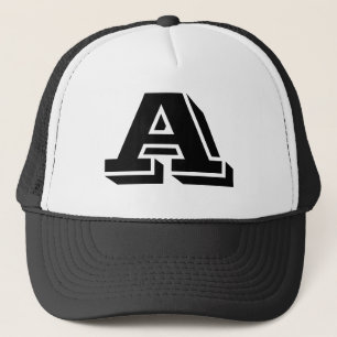 Personalisierte Trucker-Mütze mit Monogramm Truckerkappe