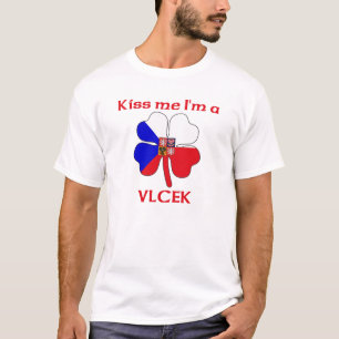 Personalisierte tschechische küssen mich, den ich T-Shirt