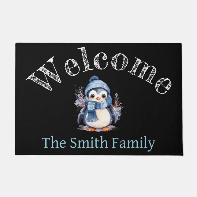 Personalisierte Tür Fußmatte (Vorderseite)