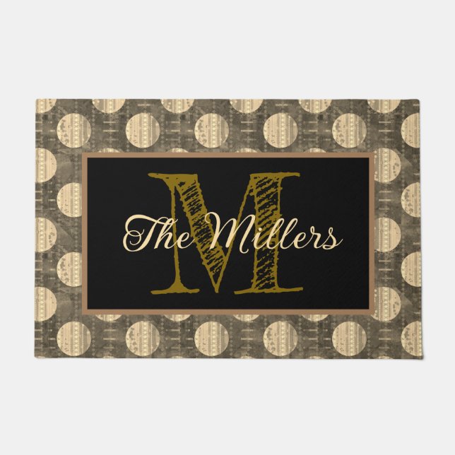 Personalisierte Tür Fußmatte (Vorderseite)