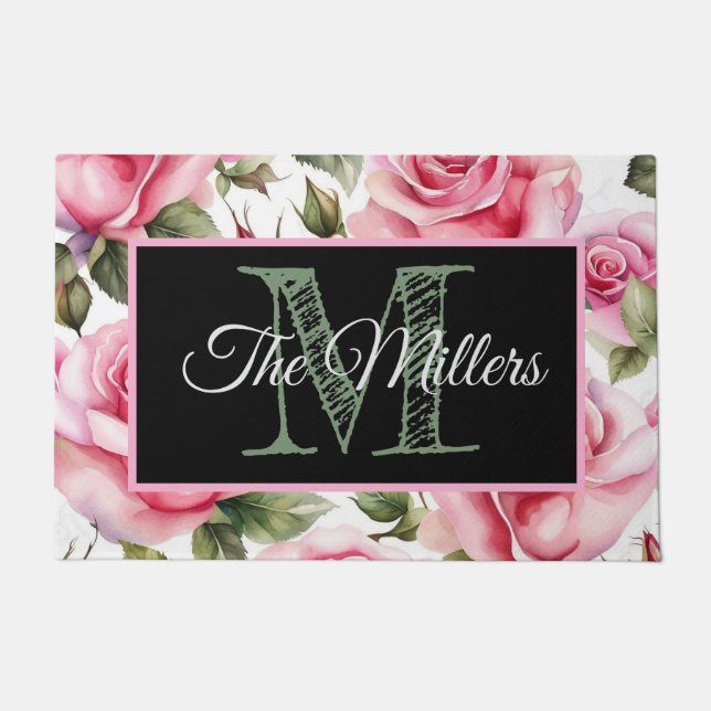 Personalisierte Tür Fußmatte (Vorderseite)