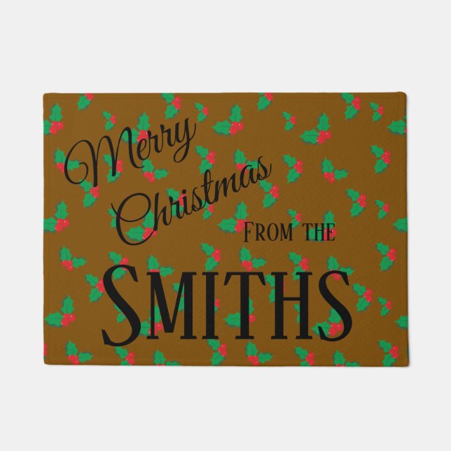 Personalisierte Türmatte (Vorderseite)