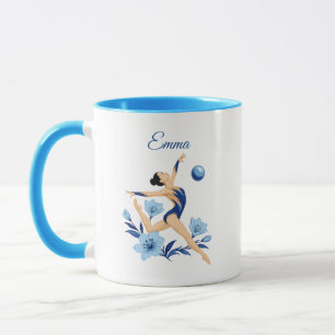 Personalisierte Turnerin Tasse