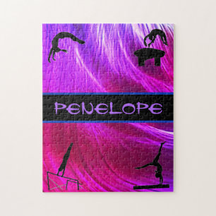 Personalisierte Turnveranstaltungen Abstract Puzzle