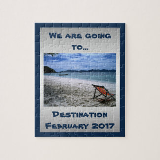 Personalisierte Überraschungs-Ferien Puzzle