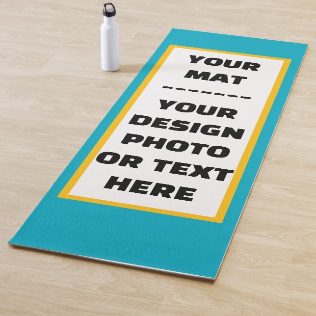 Personalisierte Übungsmatte - Yoga, Pilates & Fitn Yogamatte (Beispiel)