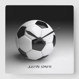 Personalisierte Uhr der Fußball-Ball