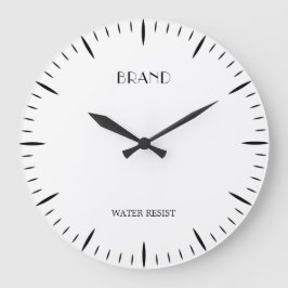 Personalisierte Uhr für einen kühnen Markenauftrit