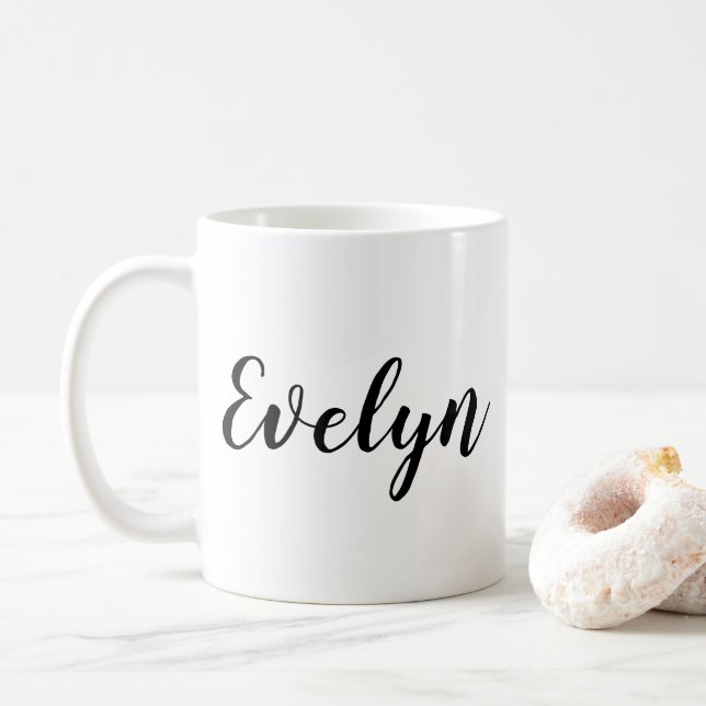 Personalisierte Umarmung Kaffeetasse (Mit Donut)