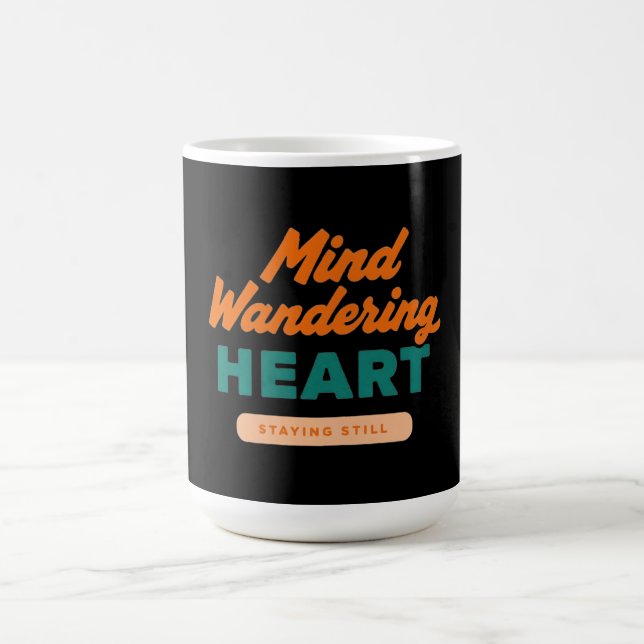 ☕️ personalisierte Umarmung: Sip Inspiration Kaffeetasse (Mittel)
