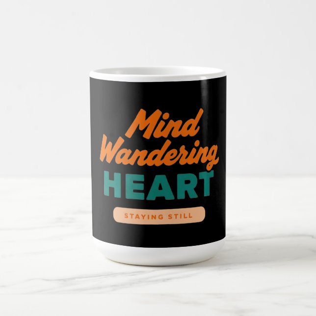 ☕️ personalisierte Umarmung: Sip Inspiration Kaffeetasse (Mittel)