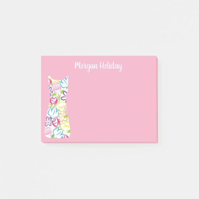 Personalisierte Umschaltuhr für den Post-it Editor Klebezettel (Vorderseite)
