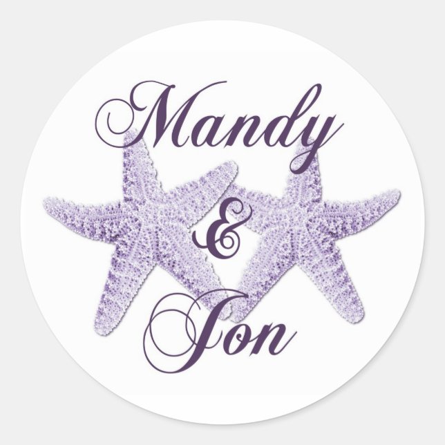 Personalisierte Umschlag Aufkleber (Vorderseite)