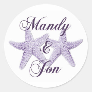 Personalisierte Umschlag Aufkleber