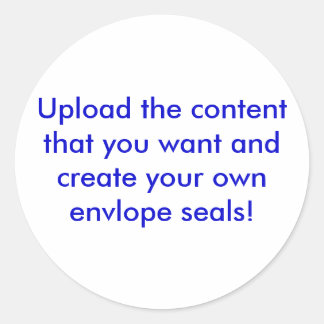 Personalisierte Umschlag Aufkleber