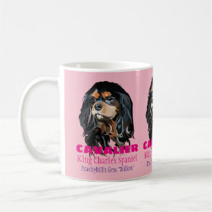 Personalisierte unbekümmerte Königcharles Kaffeetasse