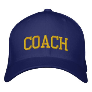 Personalisierte und bestickte Coach Cap   Hat Bestickte Kappe