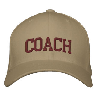 Personalisierte und bestickte Coach Cap | Hat Kappe