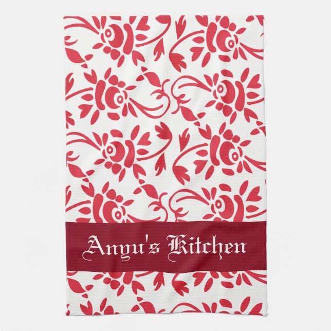 Personalisierte Ungarische Kunst Handtuch (Vertikal)