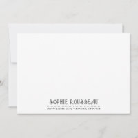 Personalisierte Unique Decorative Typografie