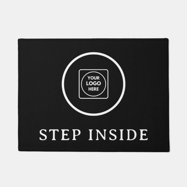 Personalisierte Unternehmens-Logo-Geschäftsmatte Fußmatte (Vorderseite)