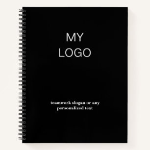 Personalisierte Unternehmensinformationslokomotive Notizbuch