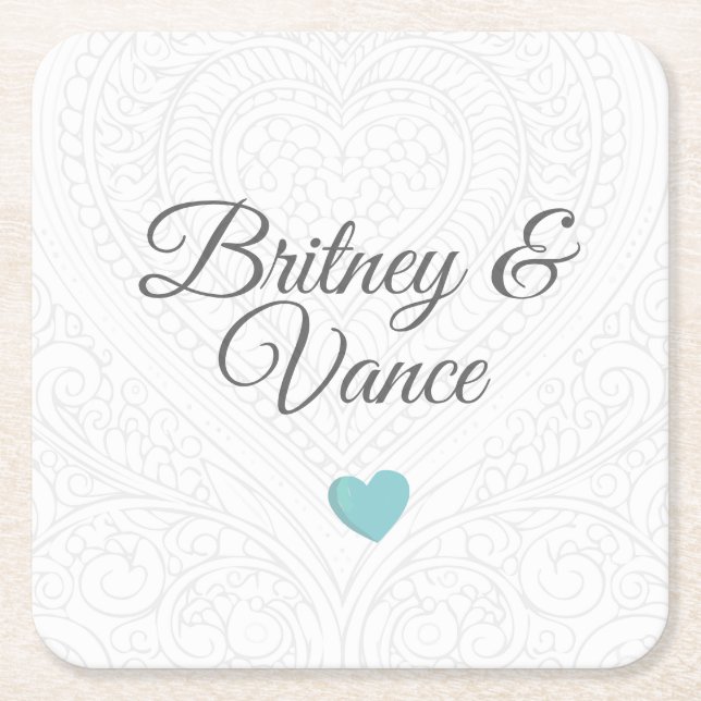 Personalisierte Untersetzer (Vorderseite)