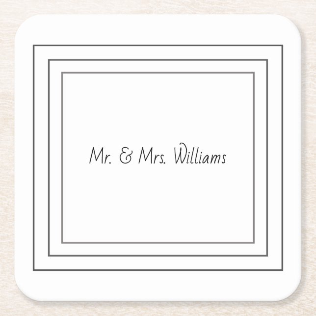 Personalisierte Untersetzer (Vorderseite)