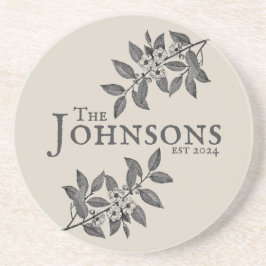 Personalisierte Untersetzer aus dem Blumensandstei