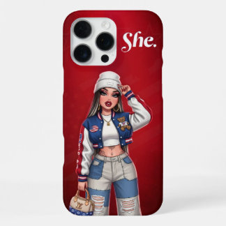 Personalisierte urbane Stile Phone Case iPhone 16 Pro Max Hülle