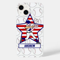 Personalisierte US Flagge Baseball Batter v1