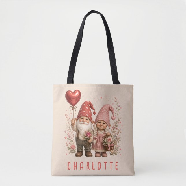 Personalisierte Valentins-Gnome Custom (Vorderseite)