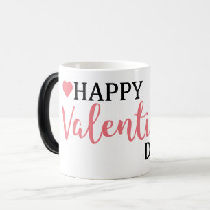 Personalisierte Valentinstag-Tasse Verwandlungstasse