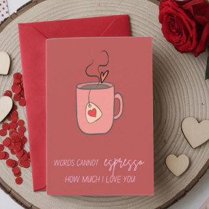 Personalisierte Valentinstagskarte mit Foto rosa Feiertagskarte