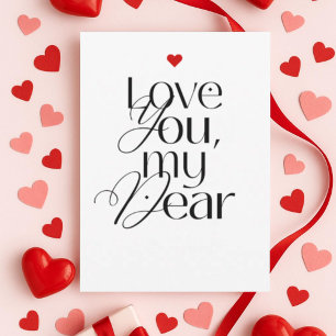 Personalisierte Valentinstagskarte mit Foto rosa Feiertagskarte