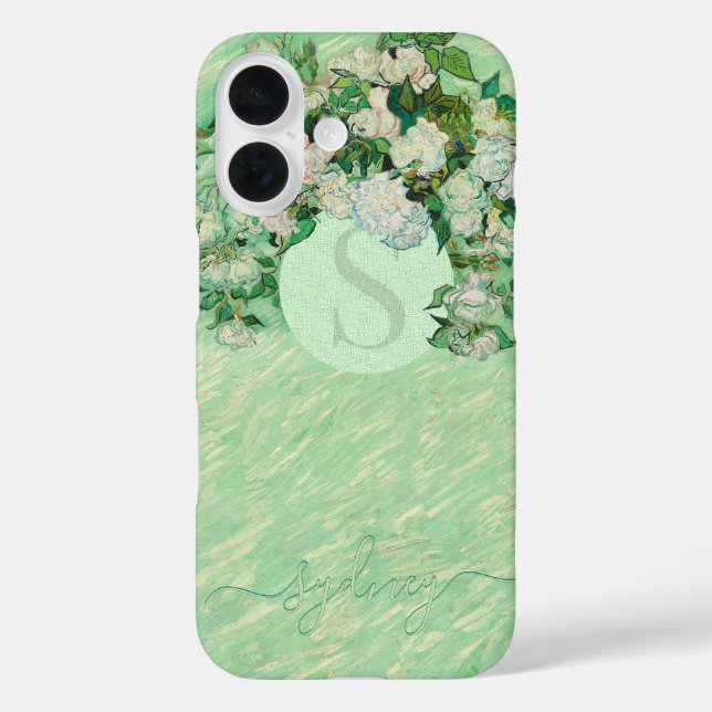 Personalisierte Van Gogh Rosen Case-Mate iPhone-Hü iPhone Hülle (Rückseite)