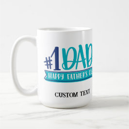 PERSONALISIERTE VATER DAY TASSE