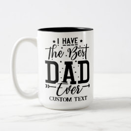 PERSONALISIERTE VATER DAY TASSE