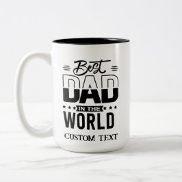 PERSONALISIERTE VATER DAY TASSE