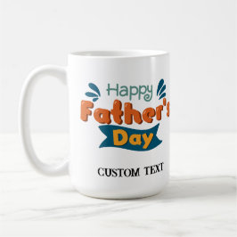 PERSONALISIERTE VATER DAY TASSE