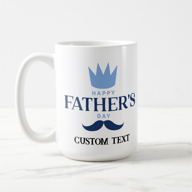 PERSONALISIERTE VATER DAY TASSE (Links)