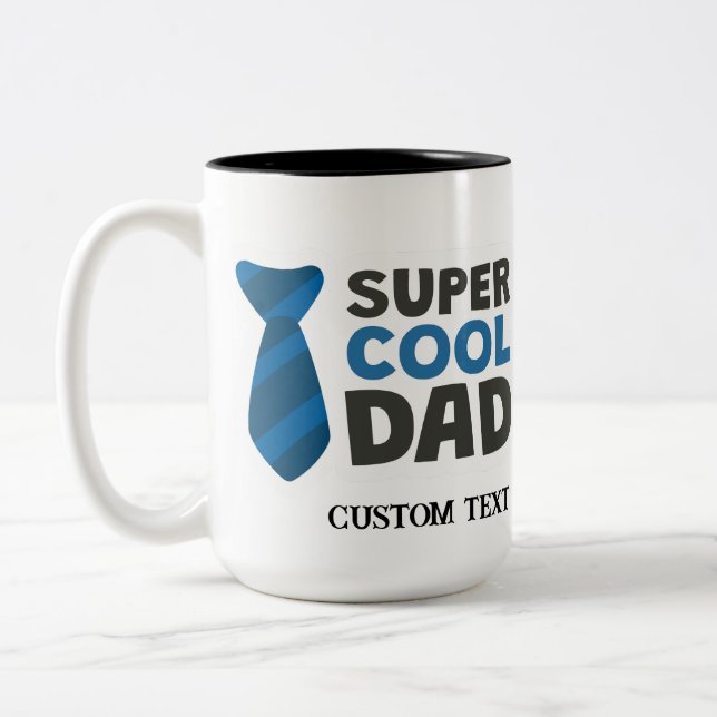 PERSONALISIERTE VATER DAY TASSE (Links)