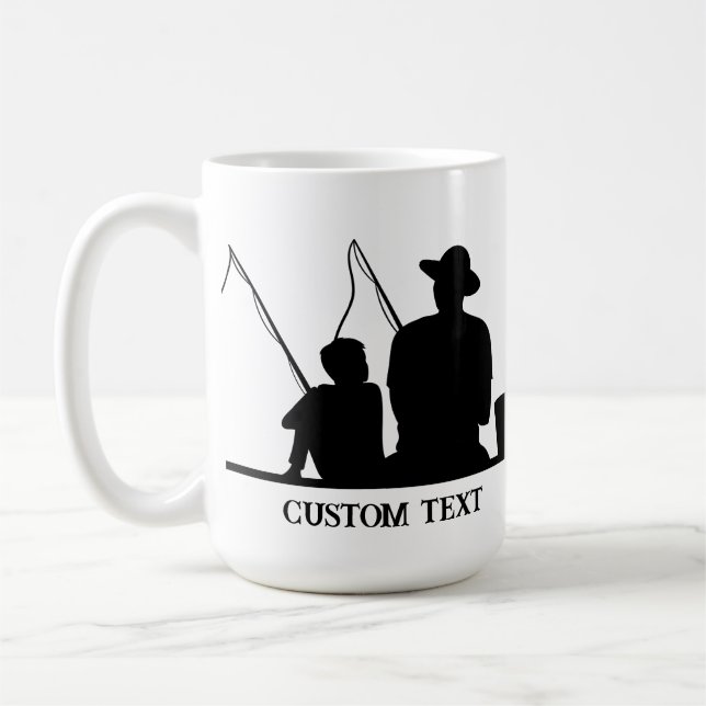 PERSONALISIERTE VATER DAY TASSE (Links)