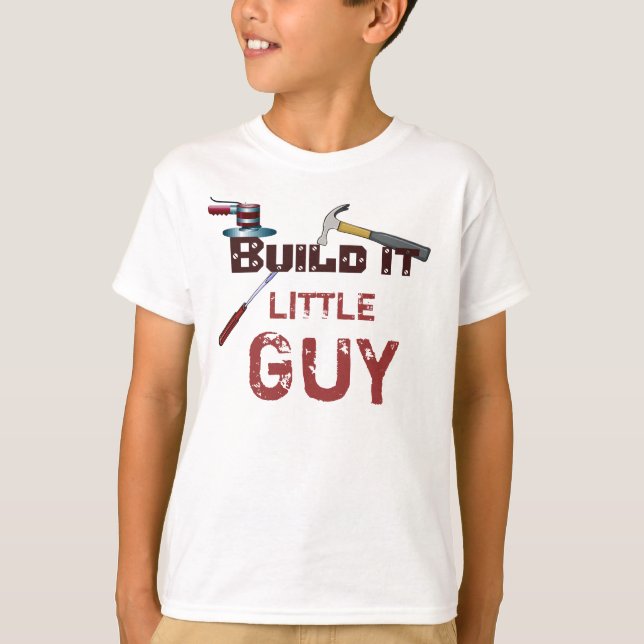 Personalisierte Vater-und Sohn-zusammenpassende T-Shirt (Vorderseite)