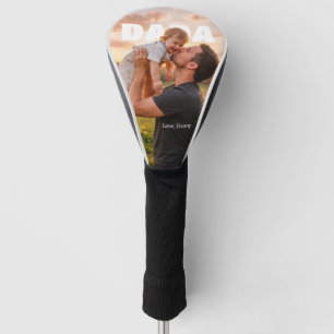 Personalisierte Vatertags-PhotoPop-Golf-Schlagholz Golf Headcover