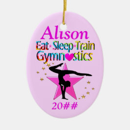 Personalisierte VERANSTALTUNG VON SLEEP GYMNASTICS Keramikornament