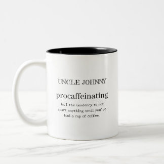 Personalisierte Verarbeitung Zweifarbige Tasse